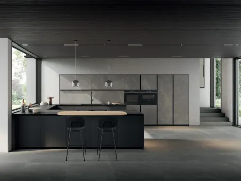 Cucina Moderna Glass 2|0 01 di Arredo3