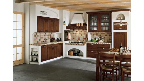 Cucina in muratura moderna: cucina Mater - L'Artigiano Arredamenti